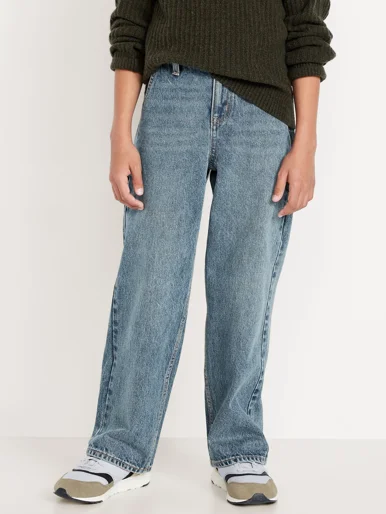 OLD NAVY Quần Jean Dài Trẻ Em - Baggy