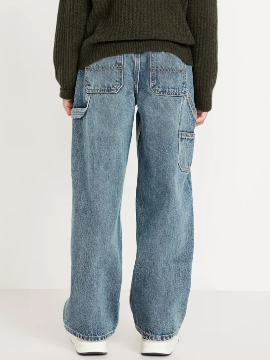 OLD NAVY Quần Jean Dài Trẻ Em - Baggy