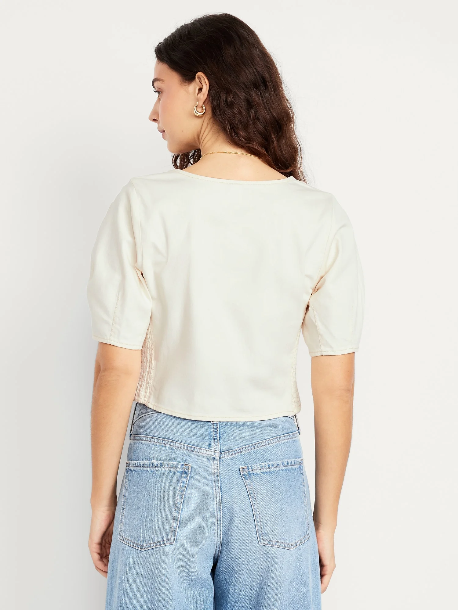 OLD NAVY Áo Kiểu Jean Nữ
