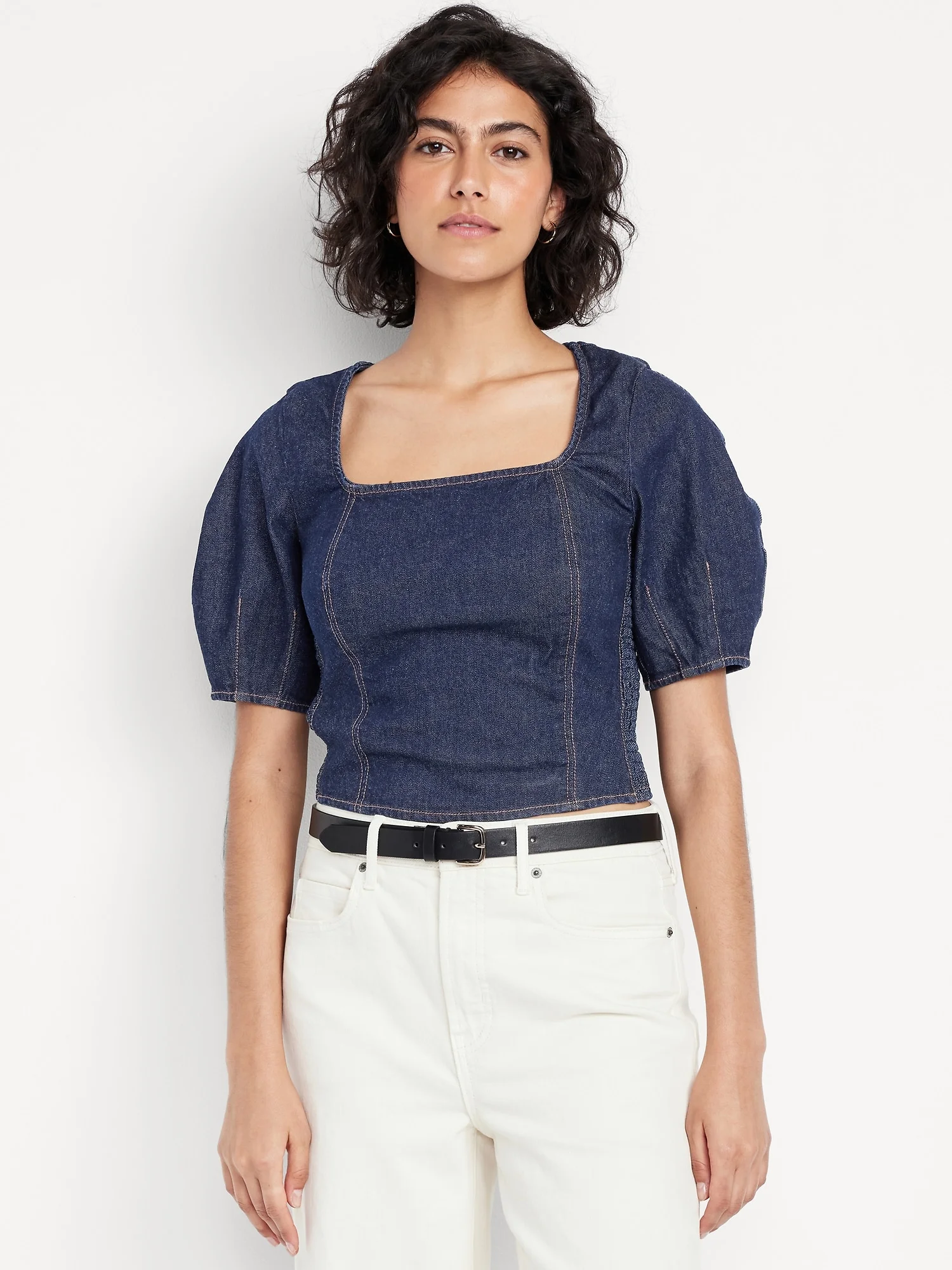 OLD NAVY Áo Kiểu Jean Nữ
