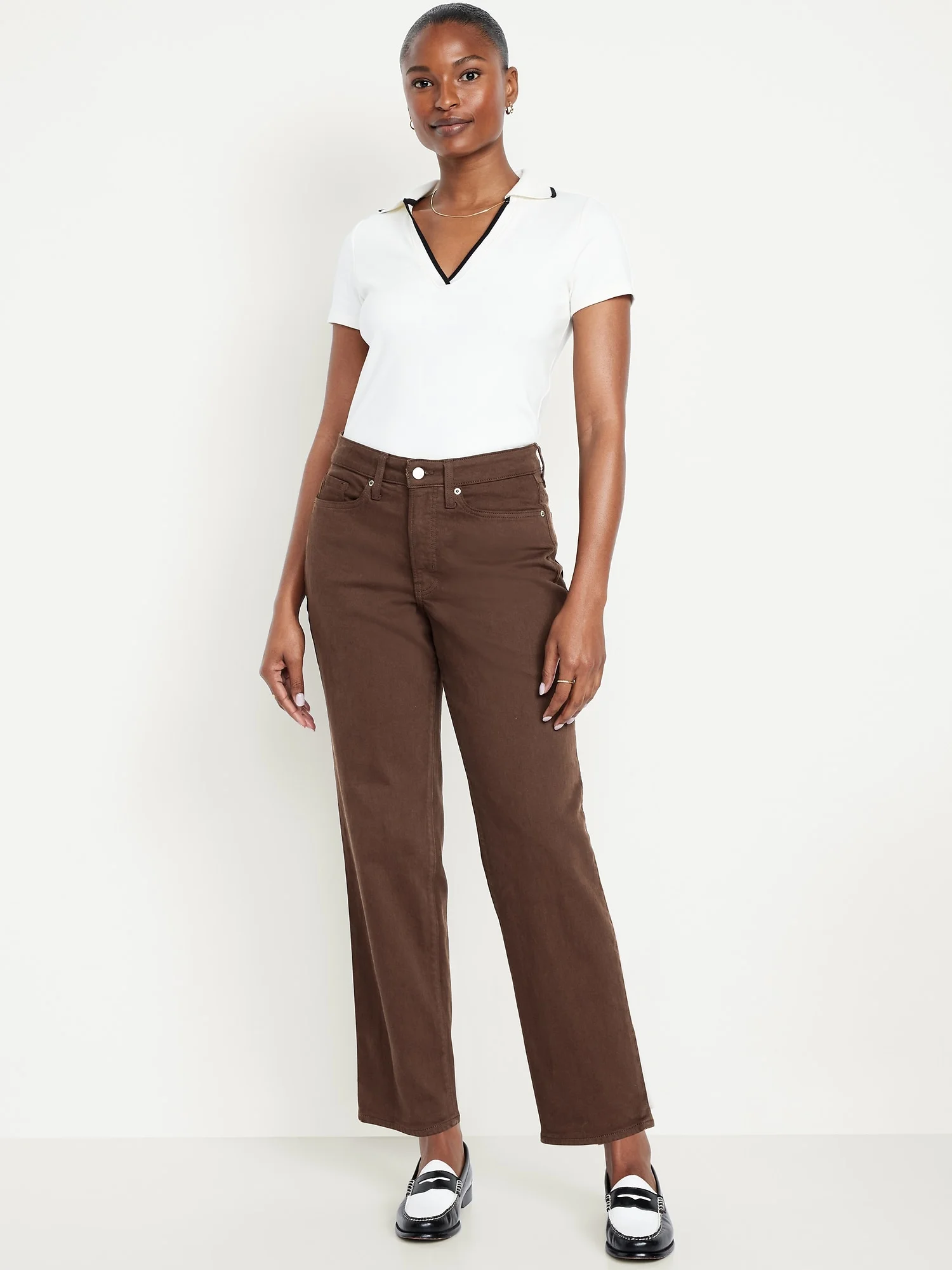 OLD NAVY Quần Jean Dài Nữ - Loose