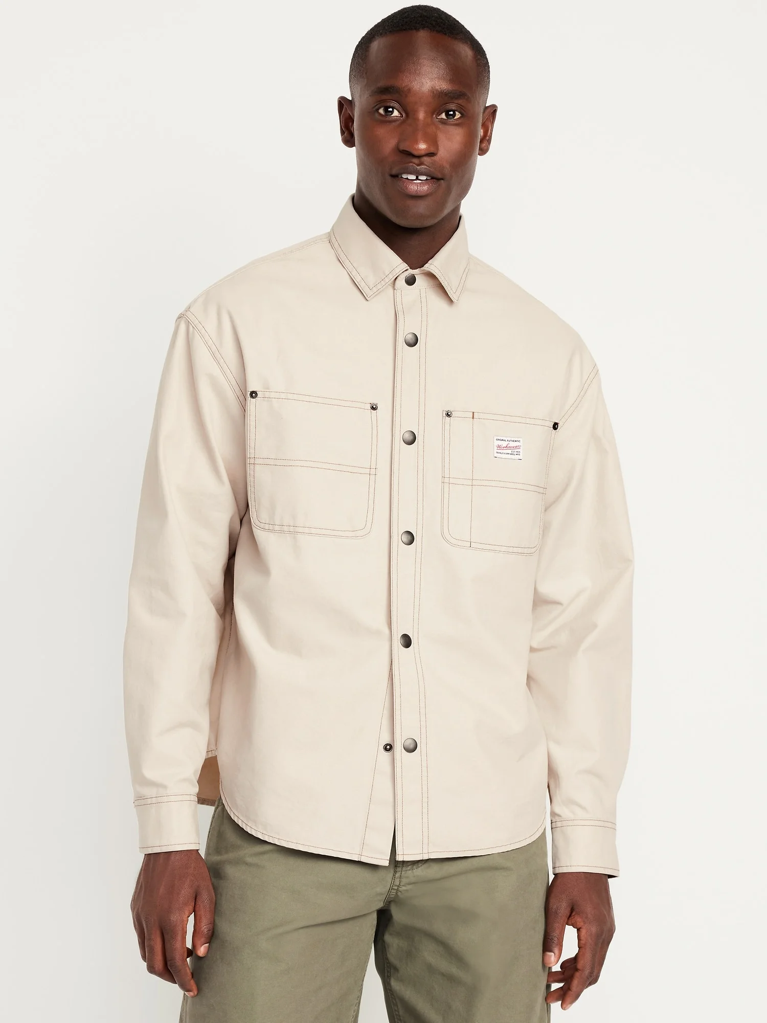OLD NAVY Áo Sơ Mi Nam - Oversized