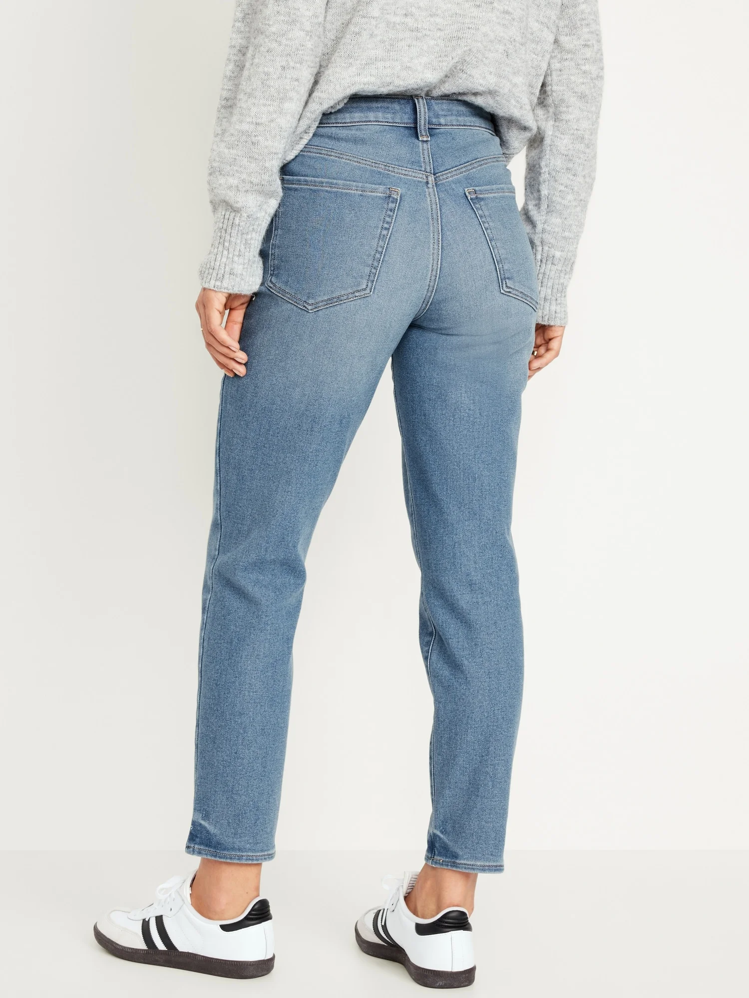 OLD NAVY Quần Jeans Nữ Ống Đứng
