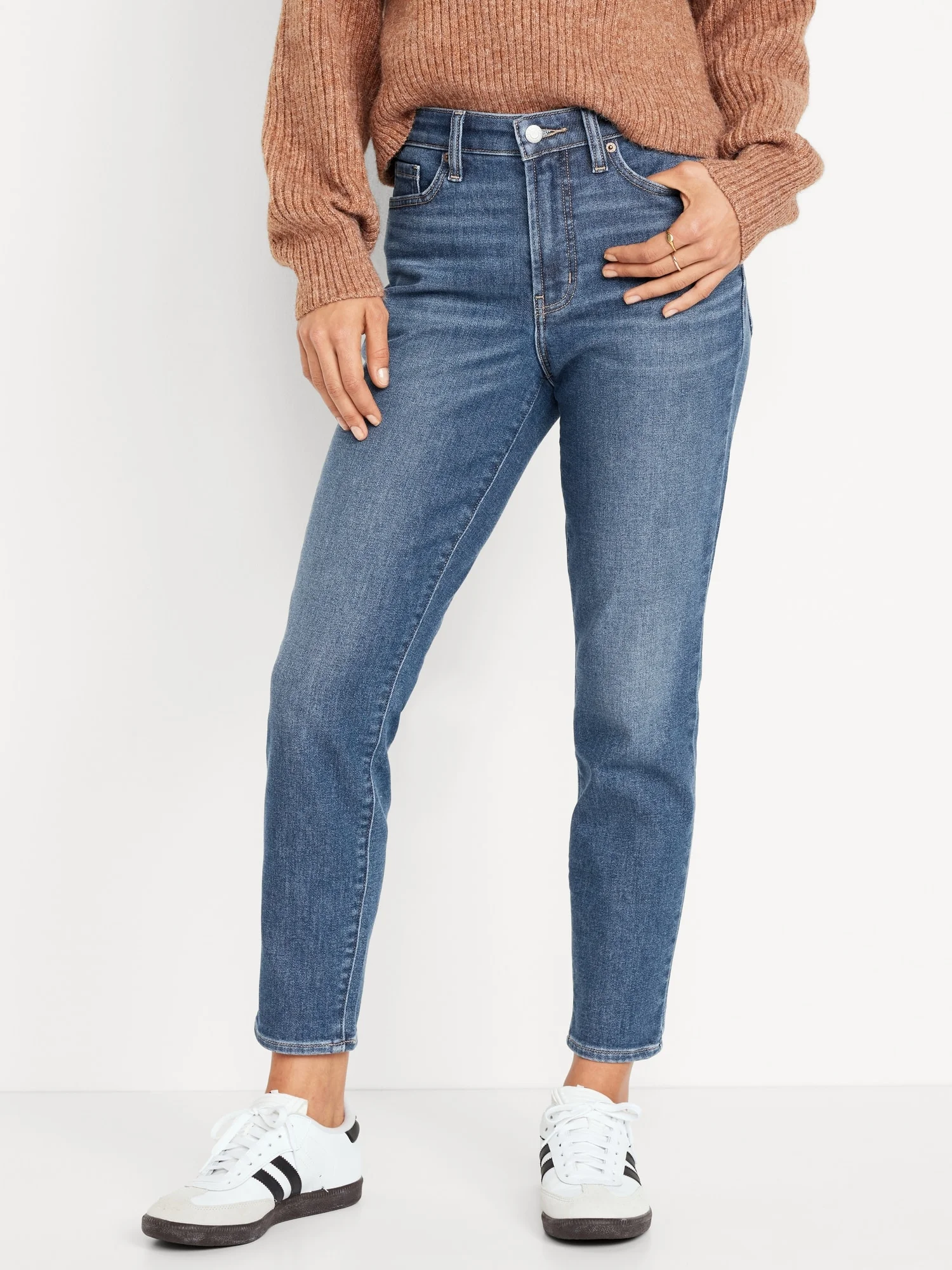OLD NAVY Quần Jeans Nữ Ống Đứng
