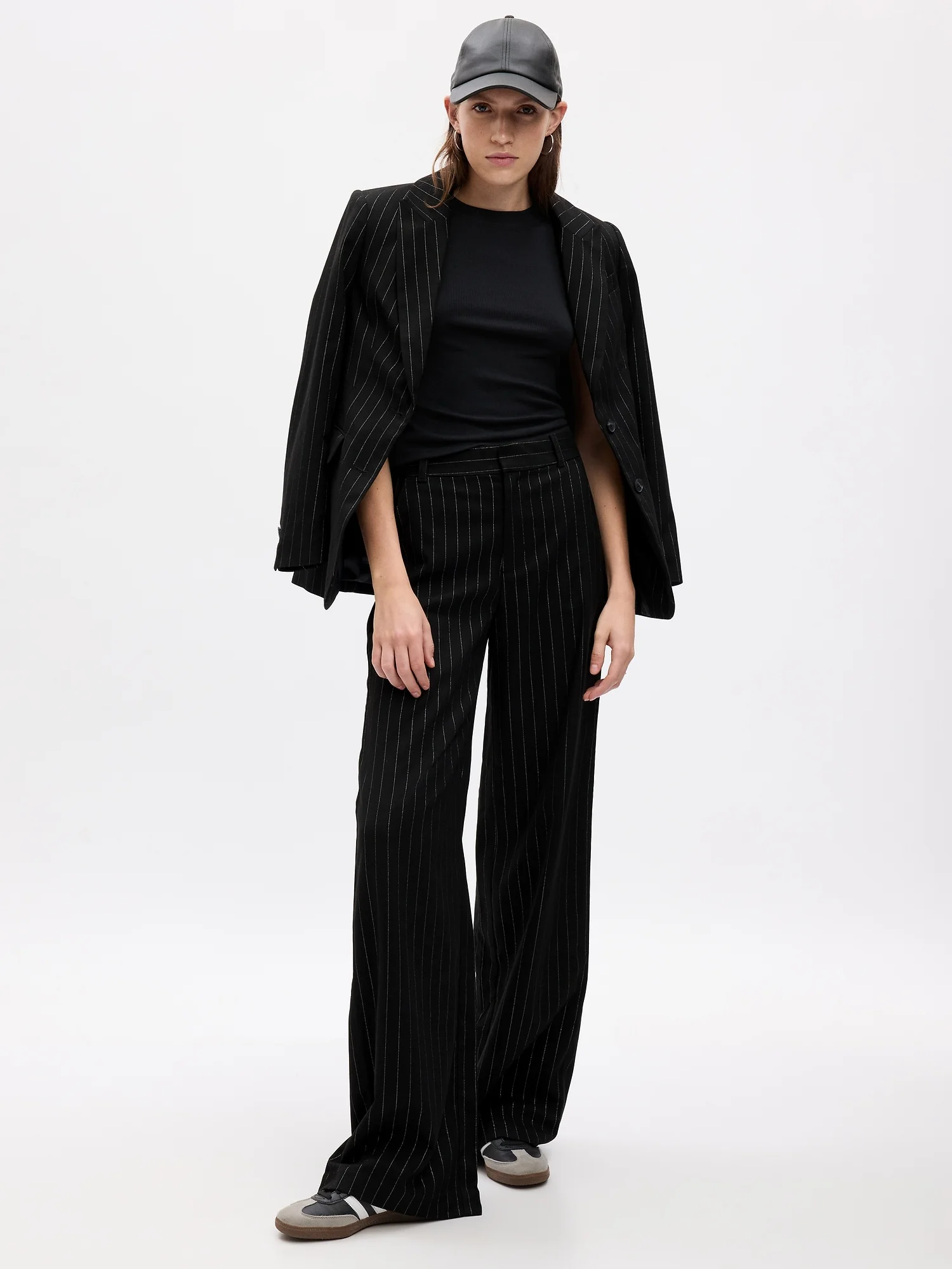 GAP Quần Vải Dài Nữ