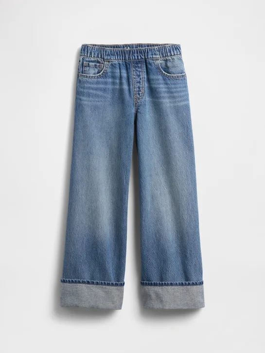 GAP Quần Jeans Dài Bé Gái - Baggy