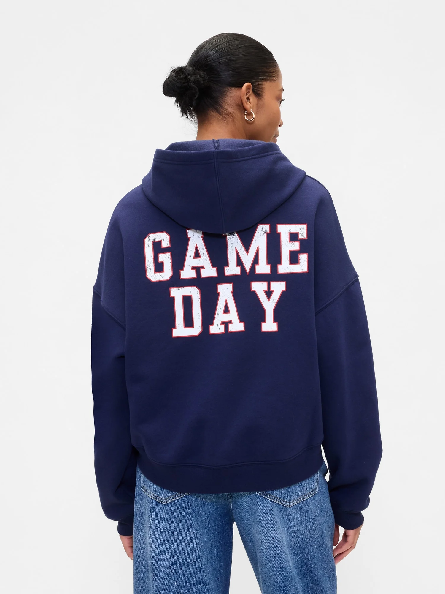 GAP Áo Nỉ Nữ - Oversized
