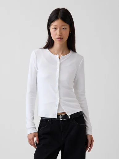 GAP Áo Thun Tay Dài Nữ