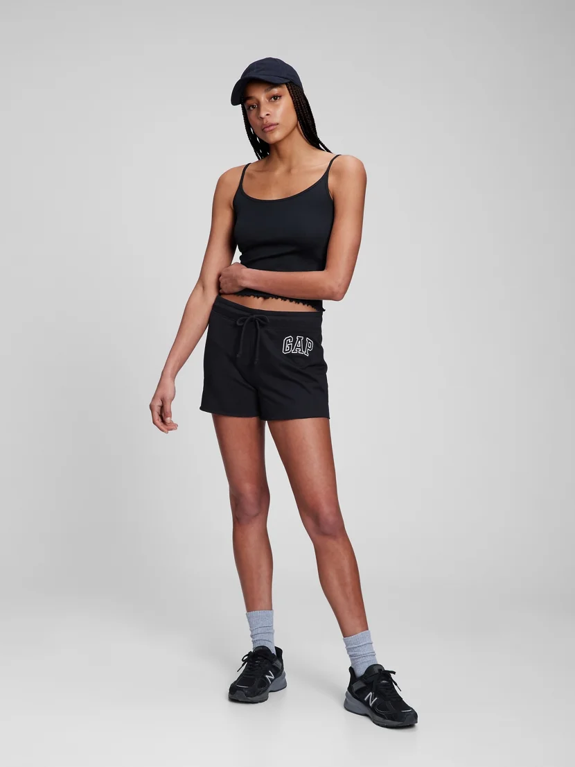 GAP Quần Short Thun Nữ - Logo Heritage Short