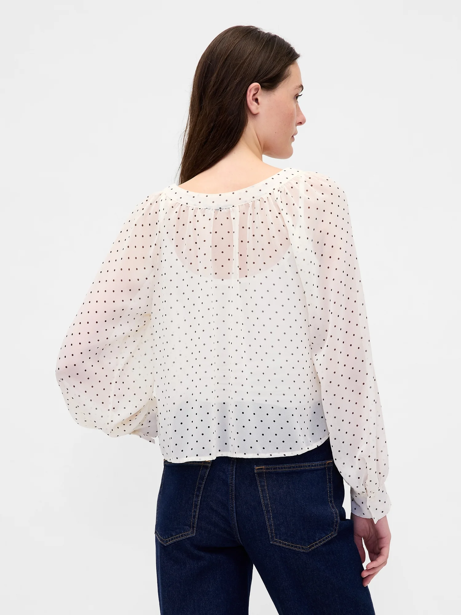 GAP Áo Sơ Mi Nữ
