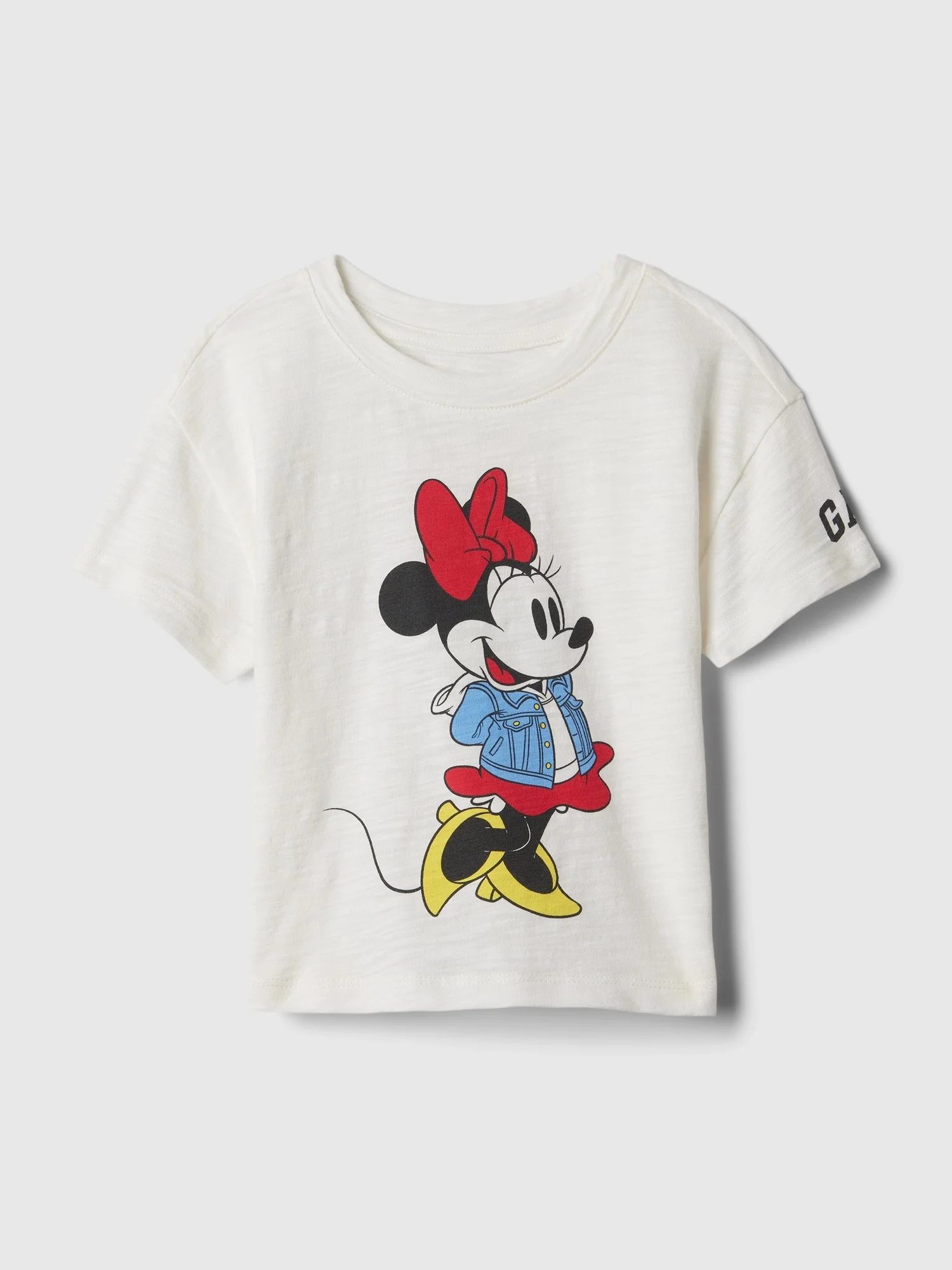 GAP Áo Thun Tay Ngắn Em Bé Gái Toddler