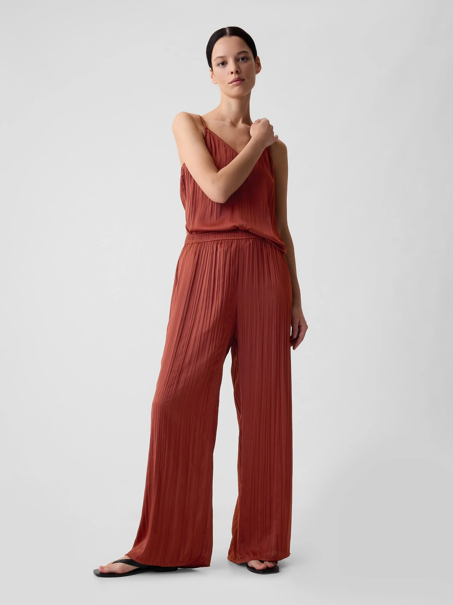 GAP Quần Vải Dài Nữ