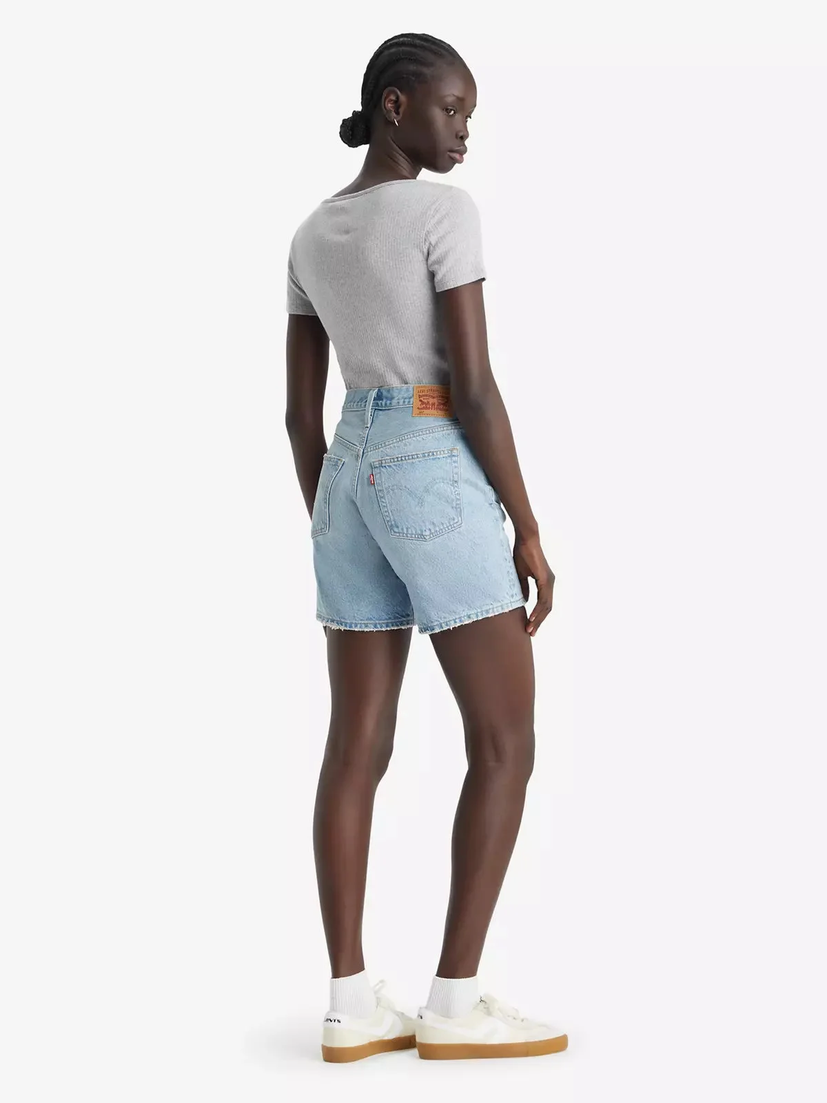LEVI'S Quần Jeans Nữ Ngắn - Mid Length 501