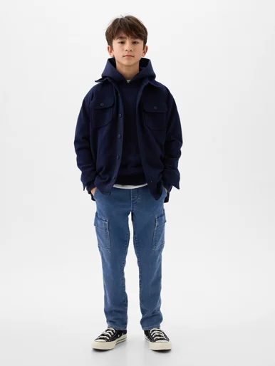 GAP Quần Jeans Dài Bé Trai - Jogger