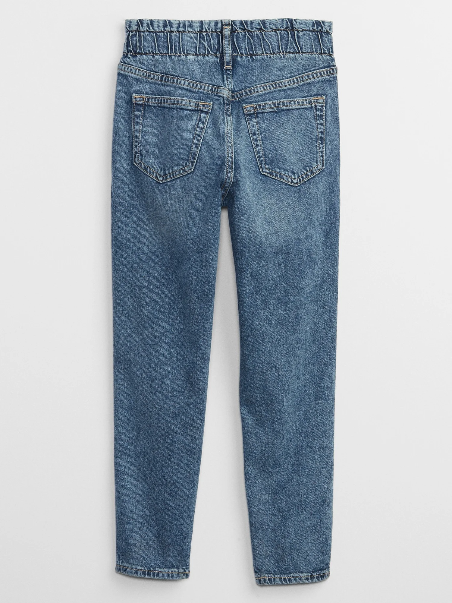 GAP Quần Jeans Dài Bé Gái - Mid Rise Mom