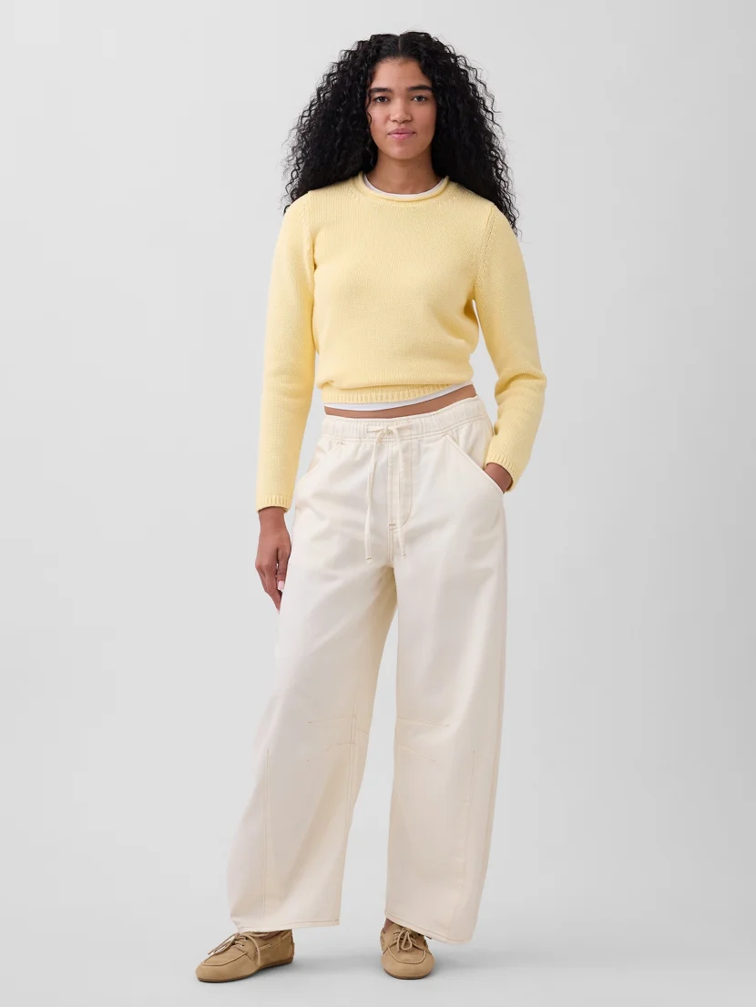 GAP Quần Jeans Dài Nữ