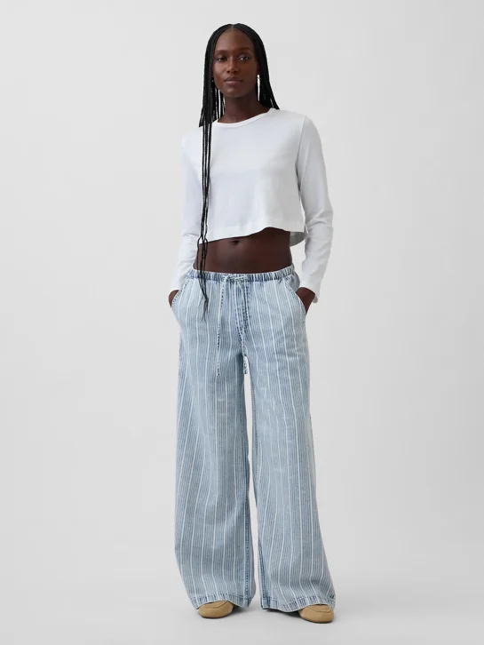 GAP Quần Jeans Nữ - Baggy