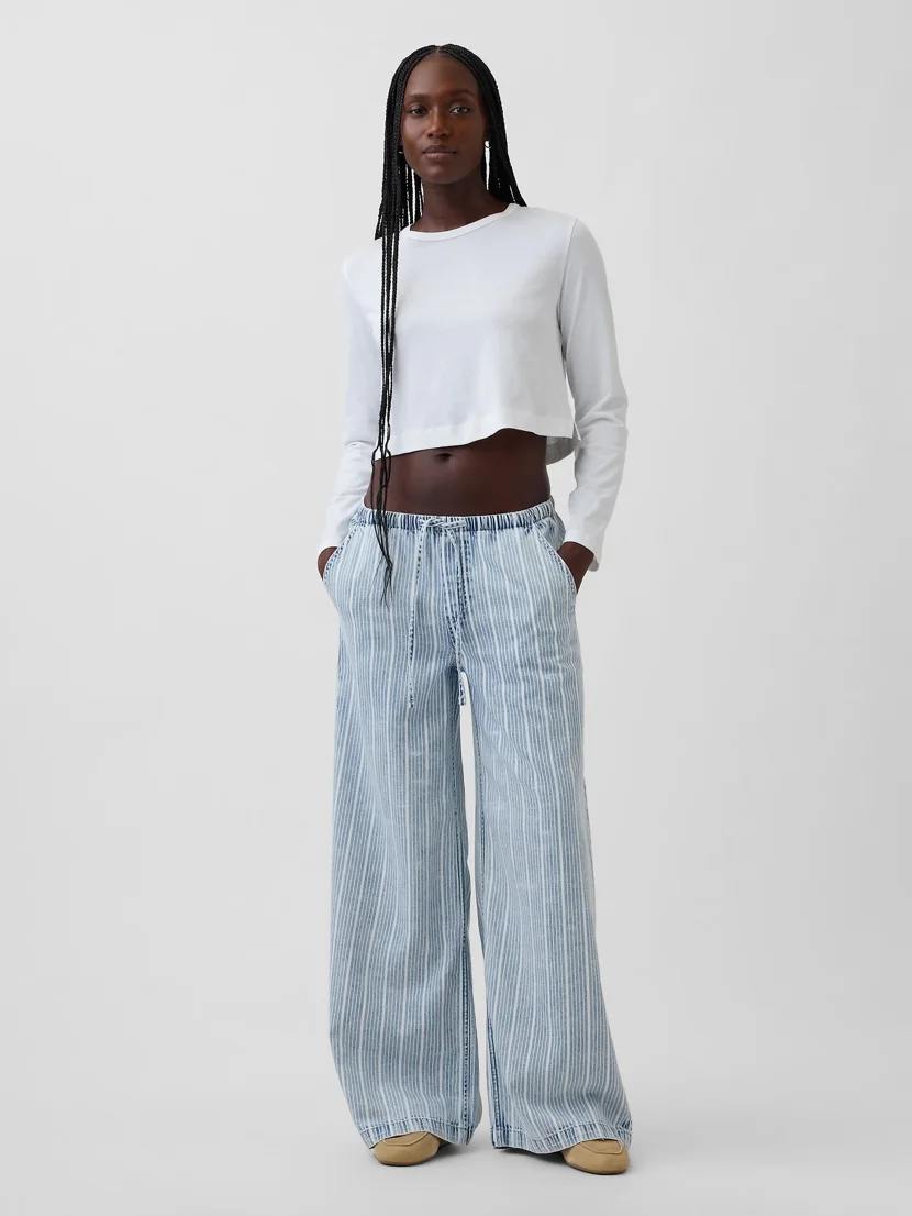 GAP Quần Jeans Nữ - Baggy