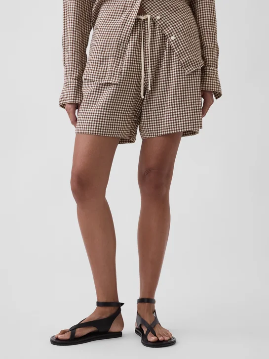 GAP Quần Short Vải Nữ