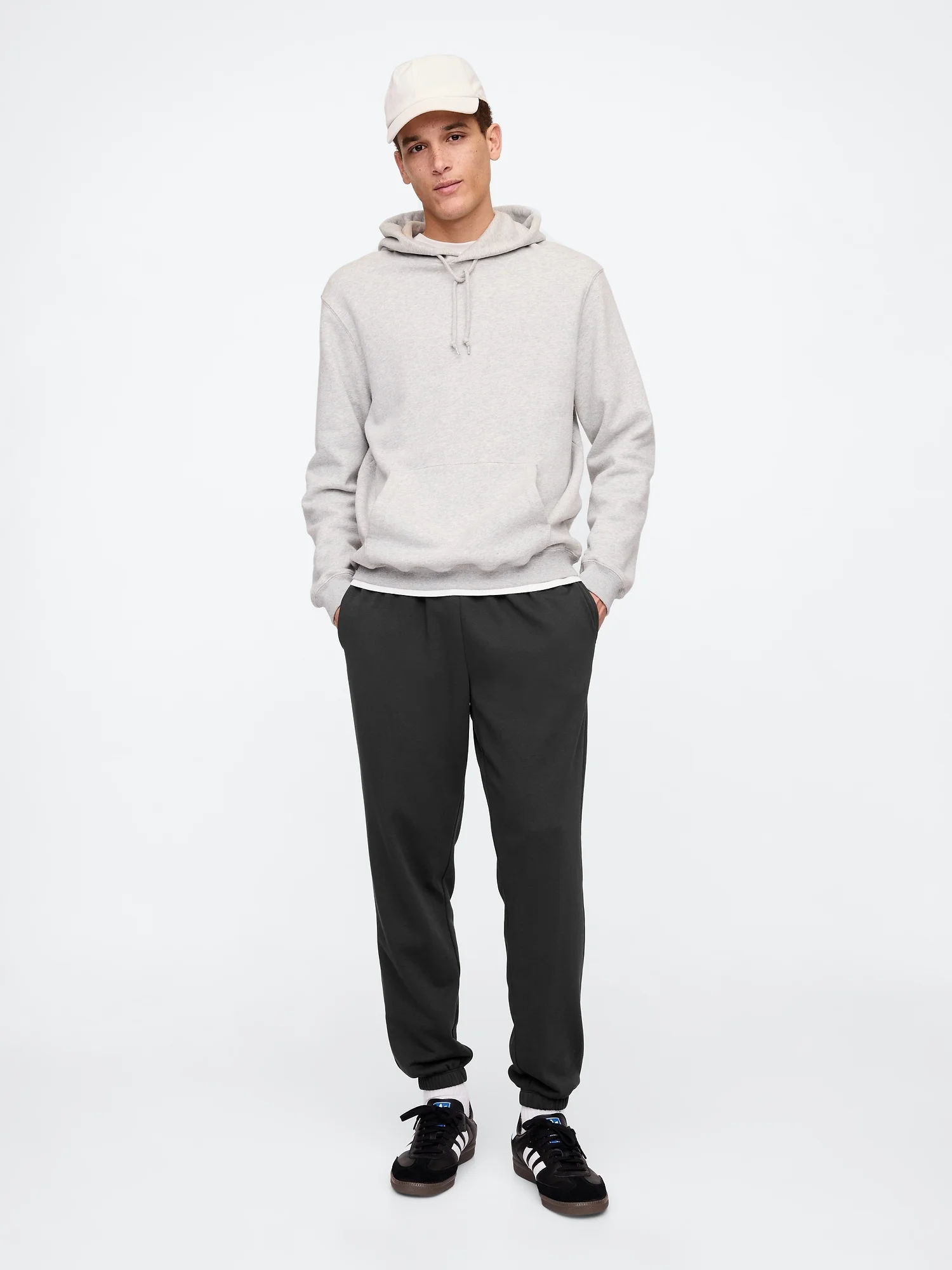 GAP Quần Dài Nam - Logo - Joggers