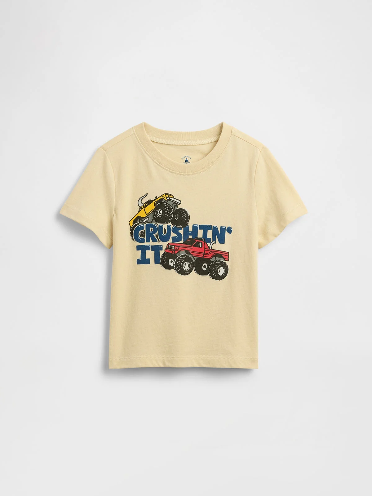 GAP Áo Thun Tay Ngắn Em Bé Trai Toddler