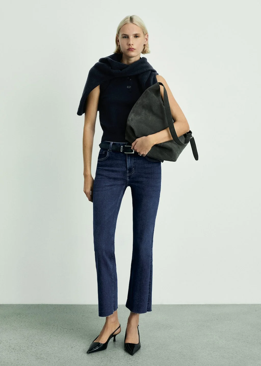 MANGO Quần Jeans Nữ Sienna