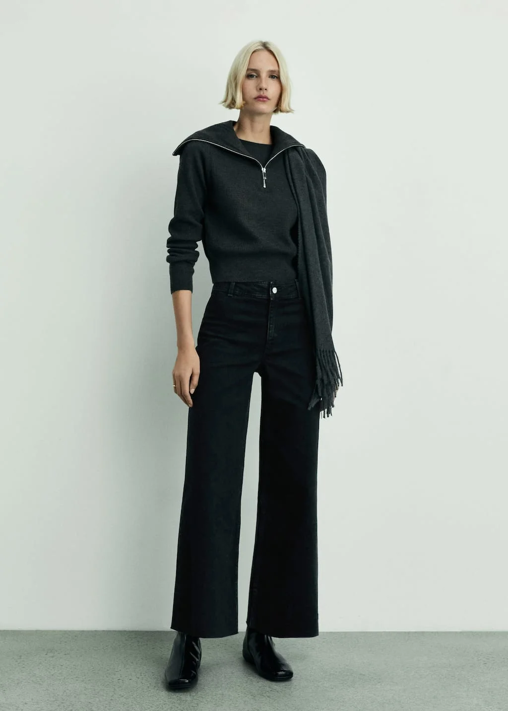 MANGO Quần Jeans Nữ Catherin
