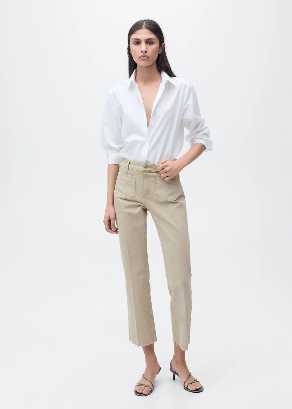 MANGO Quần Jeans Nữ Alex
