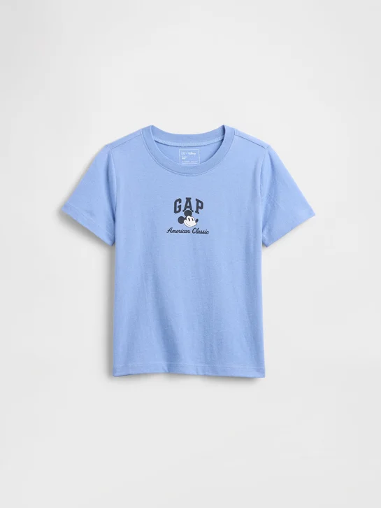GAP Áo Thun Tay Ngắn Em Bé Trai Toddler