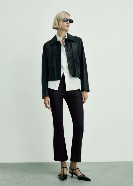 MANGO Quần Jeans Nữ Sienna