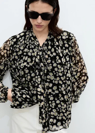 MANGO Áo Kiểu Nữ Belle