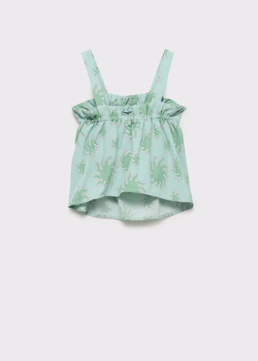 MANGO Áo Kiểu Bé Gái Audrey
