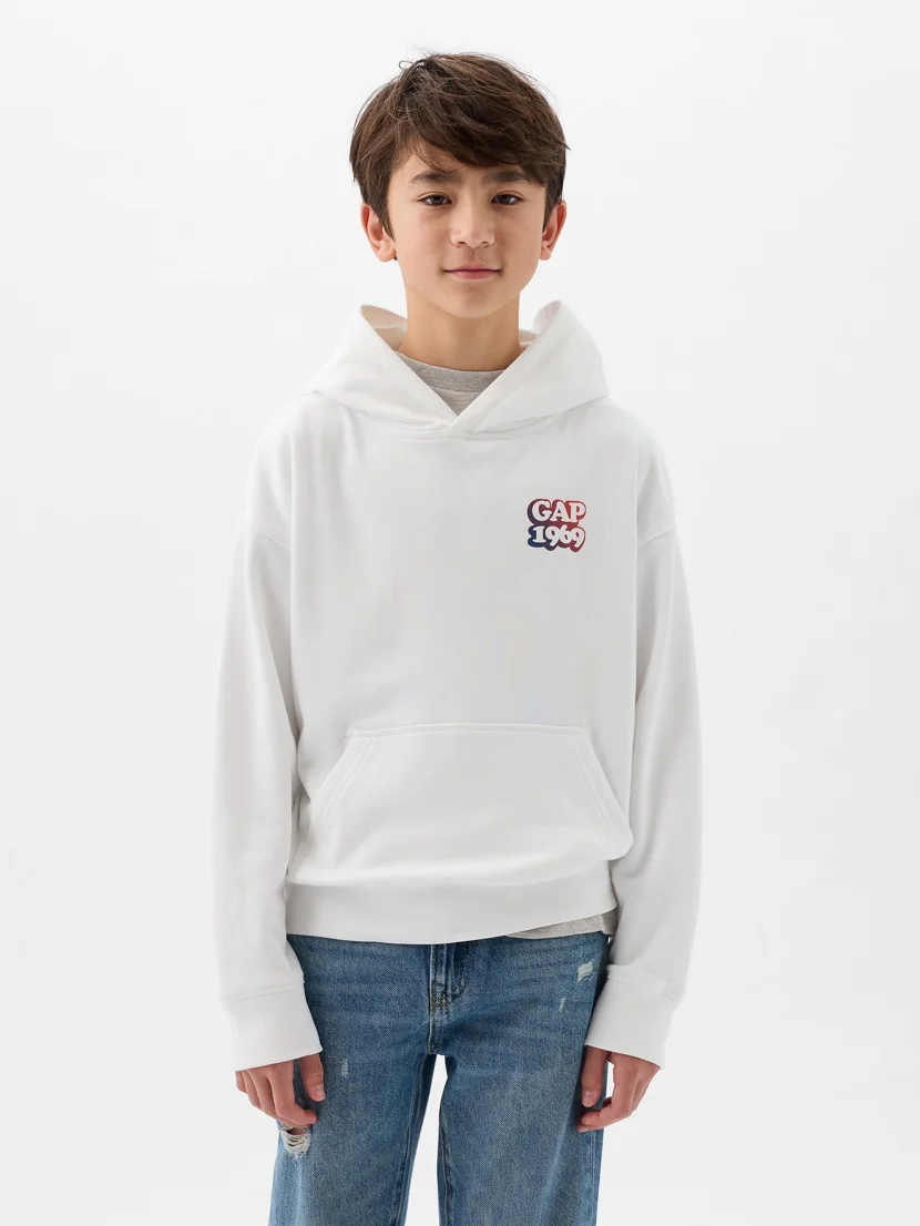 GAP Áo Hoodie Bé Trai - Logo