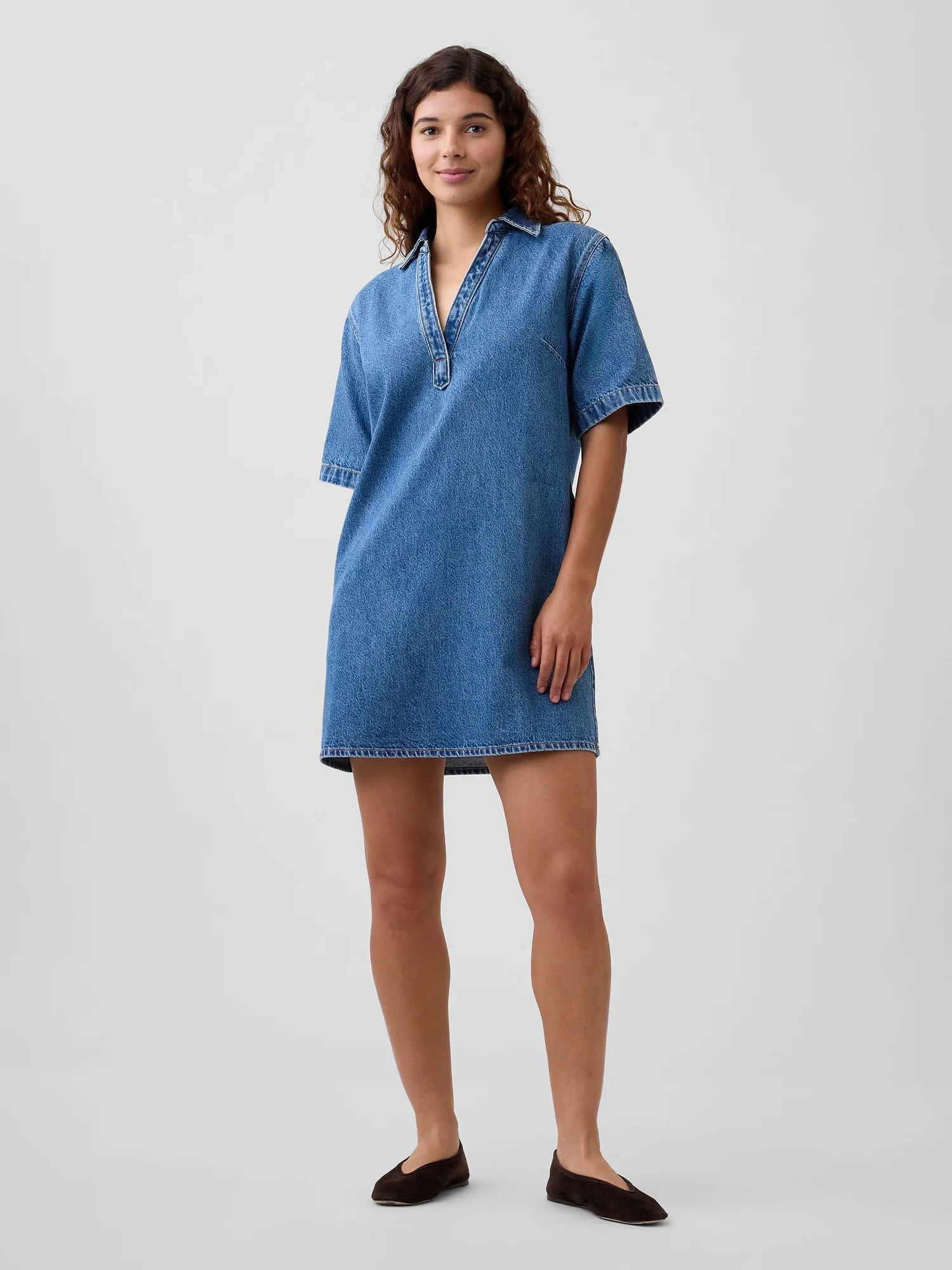 GAP Đầm Jeans Nữ
