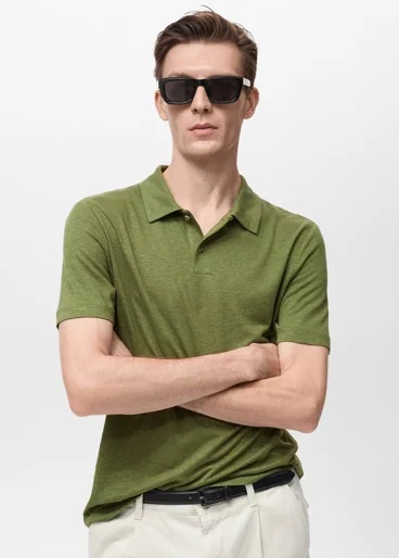 MANGO Áo Polo Nam Amberes