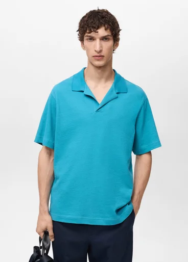 MANGO Áo Polo Nam Rolandp