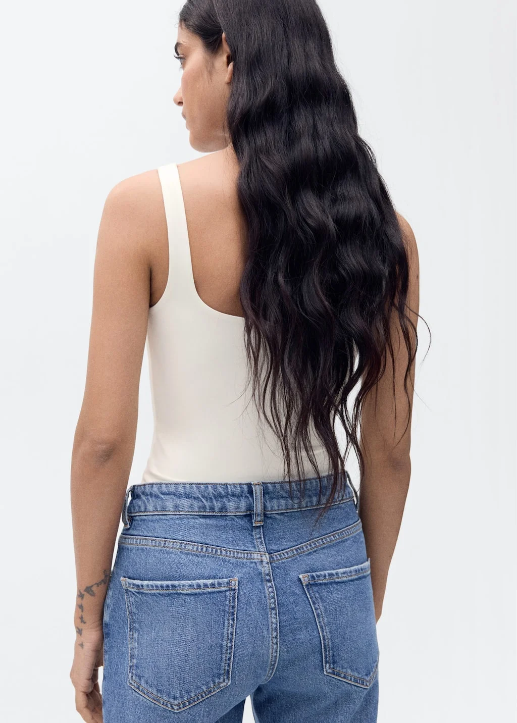 MANGO Áo Thun Bó Nữ Marisa