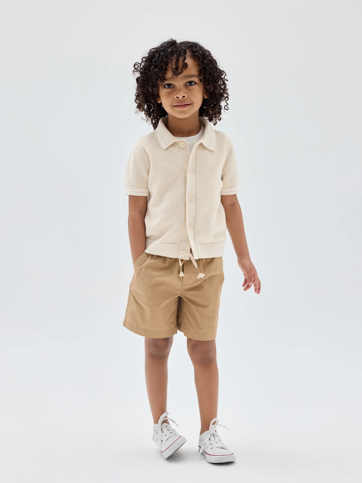 GAP Quần Short Em Bé Trai Toddler