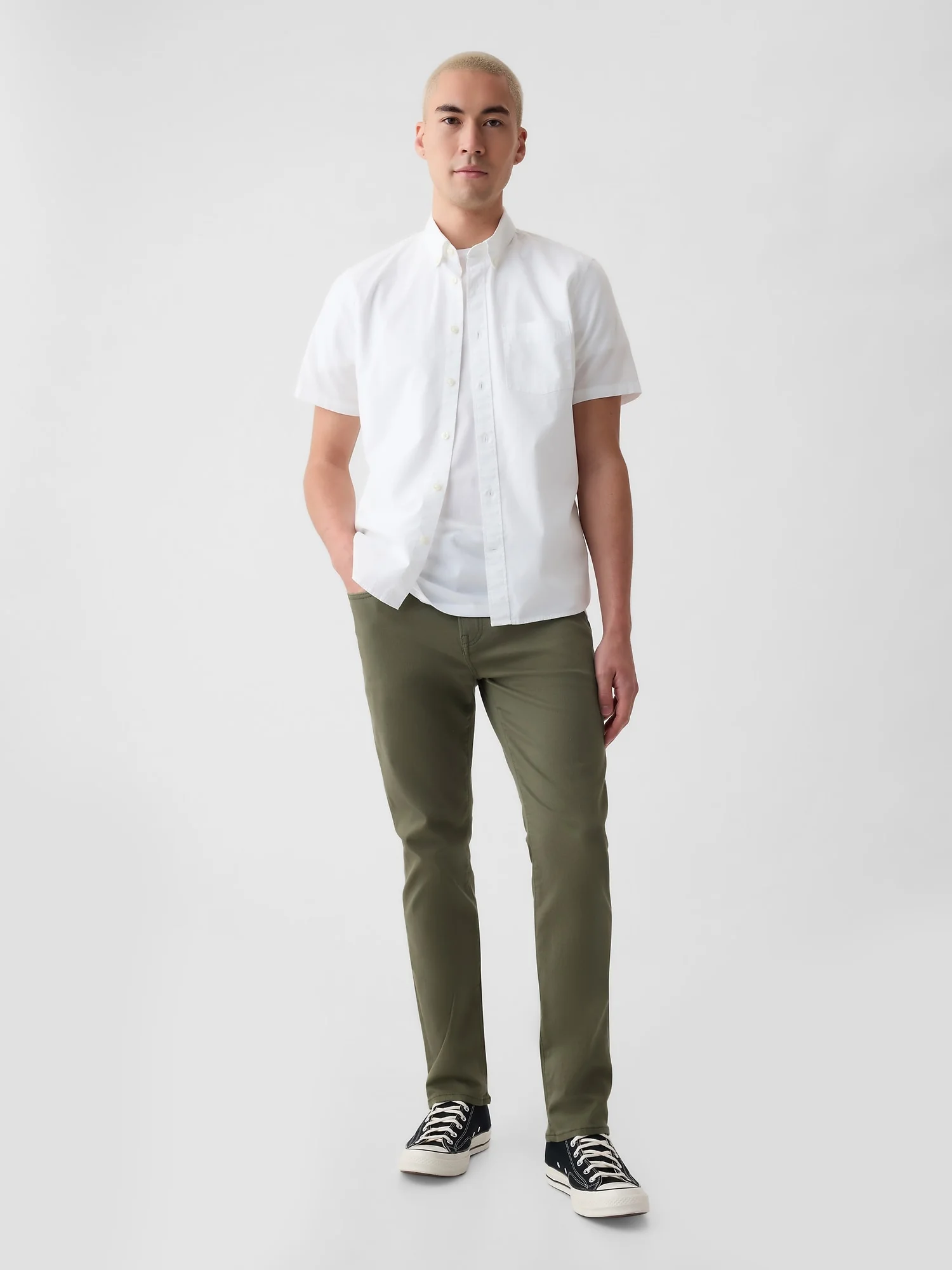 GAP Quần Jeans Dài Nam - Denim Slim