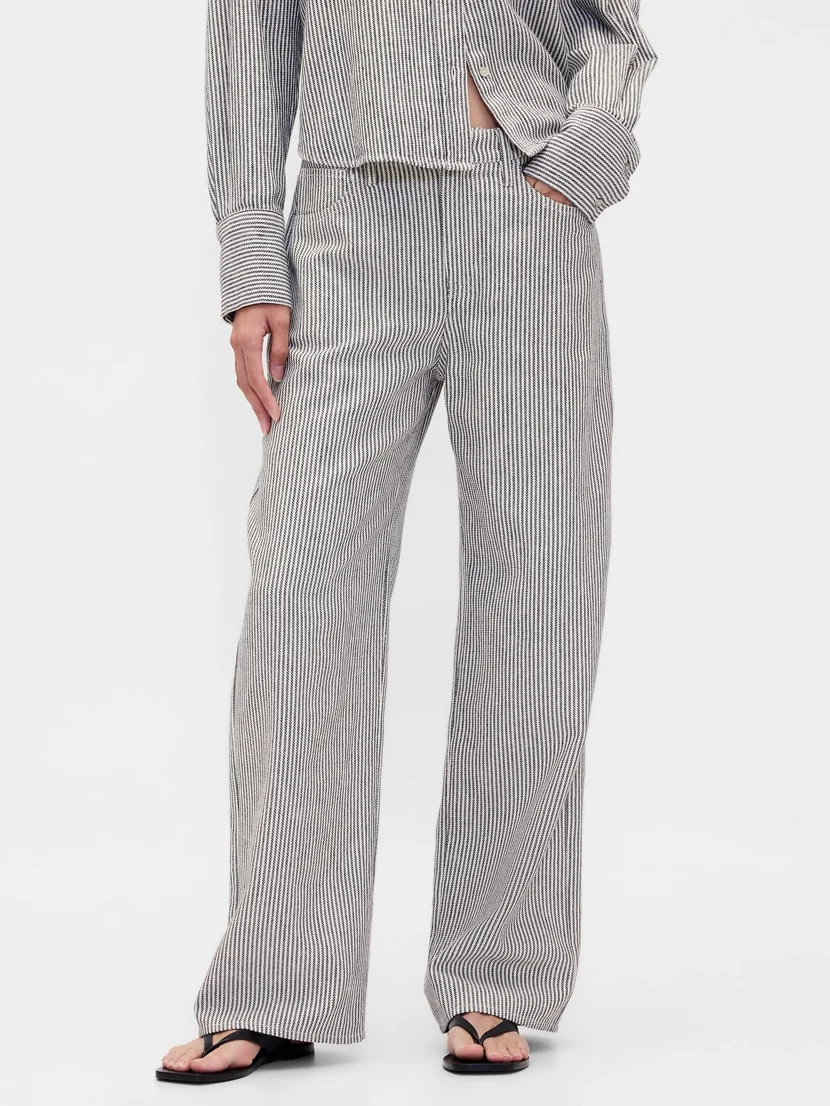 GAP Quần Dài Nữ - Wide-Leg