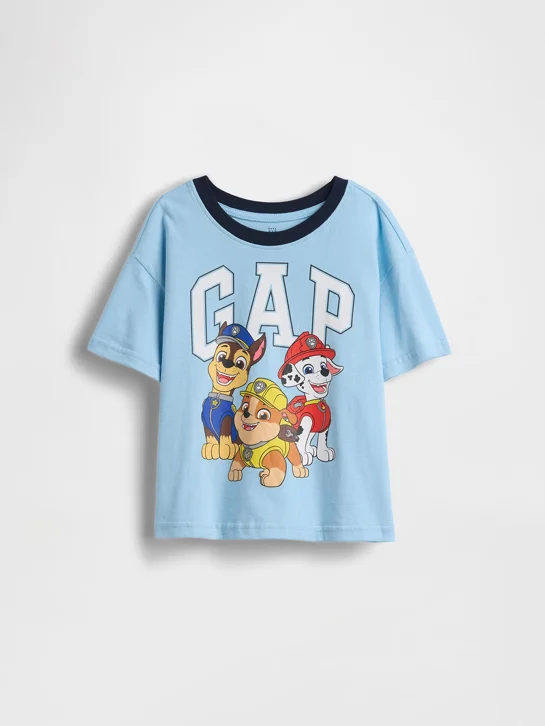 GAP Áo Thun Tay Ngắn Em Bé Trai Toddler - Oversized
