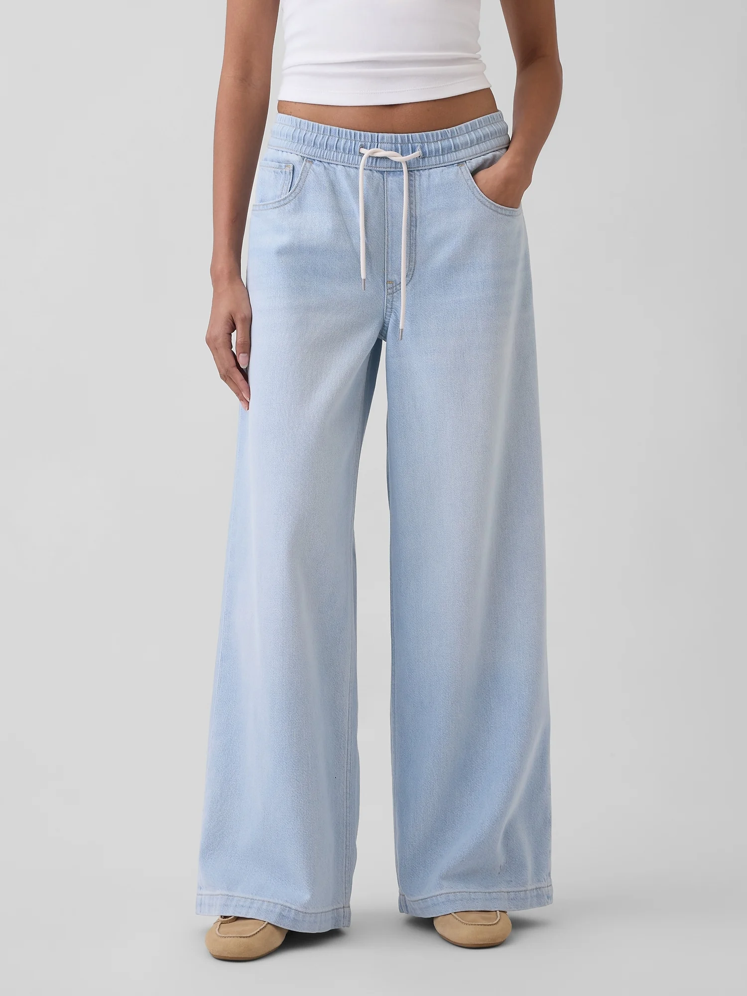 GAP Quần Jeans Nữ - Baggy