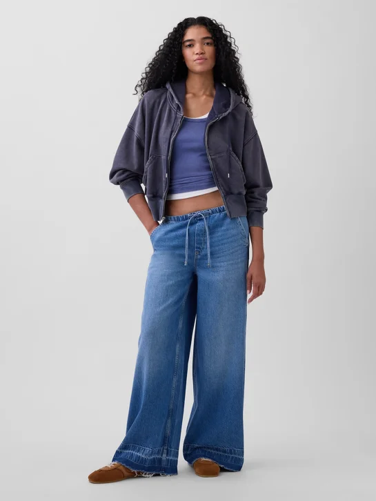 GAP Quần Jeans Nữ - Baggy