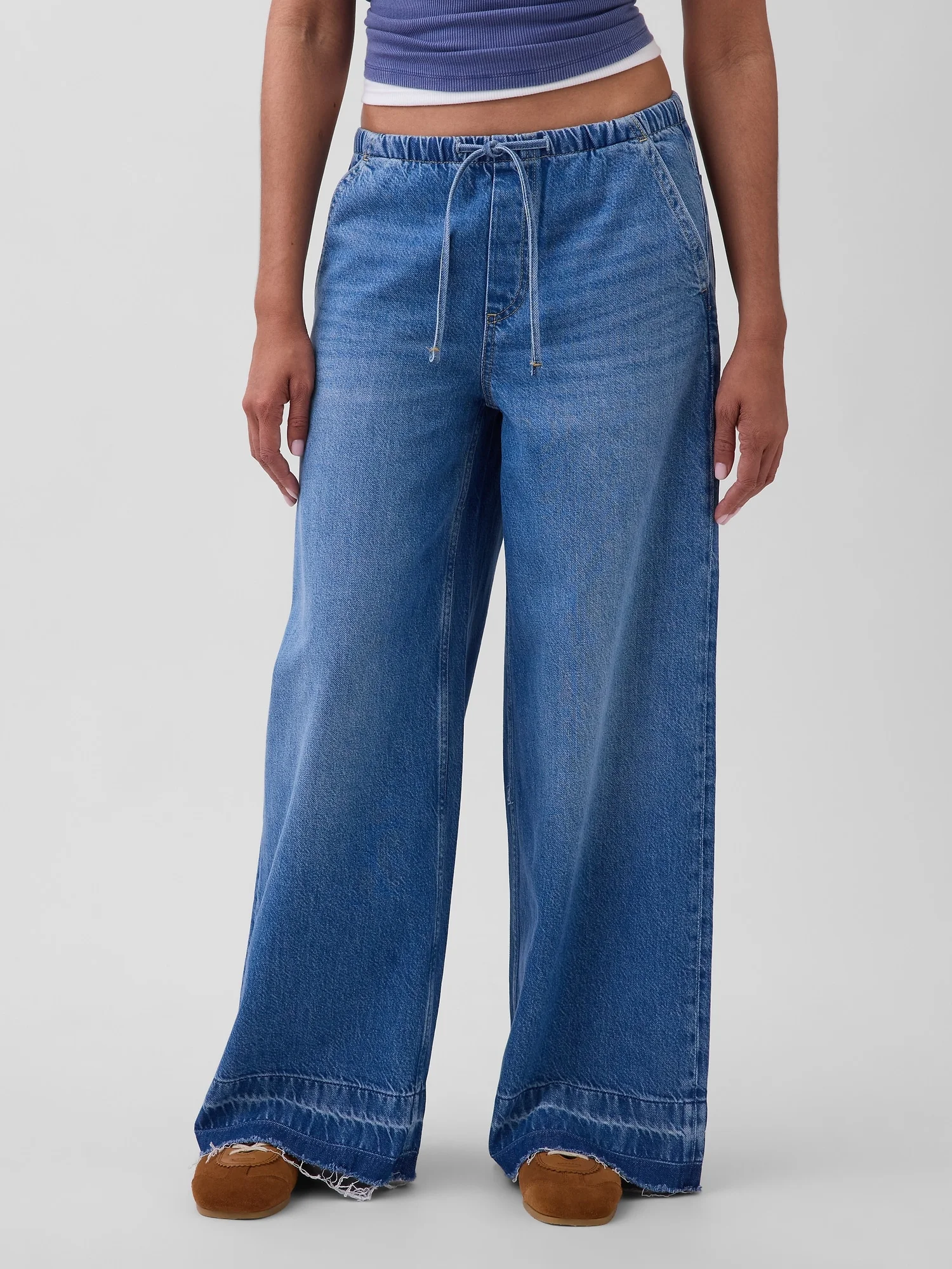 GAP Quần Jeans Nữ - Baggy