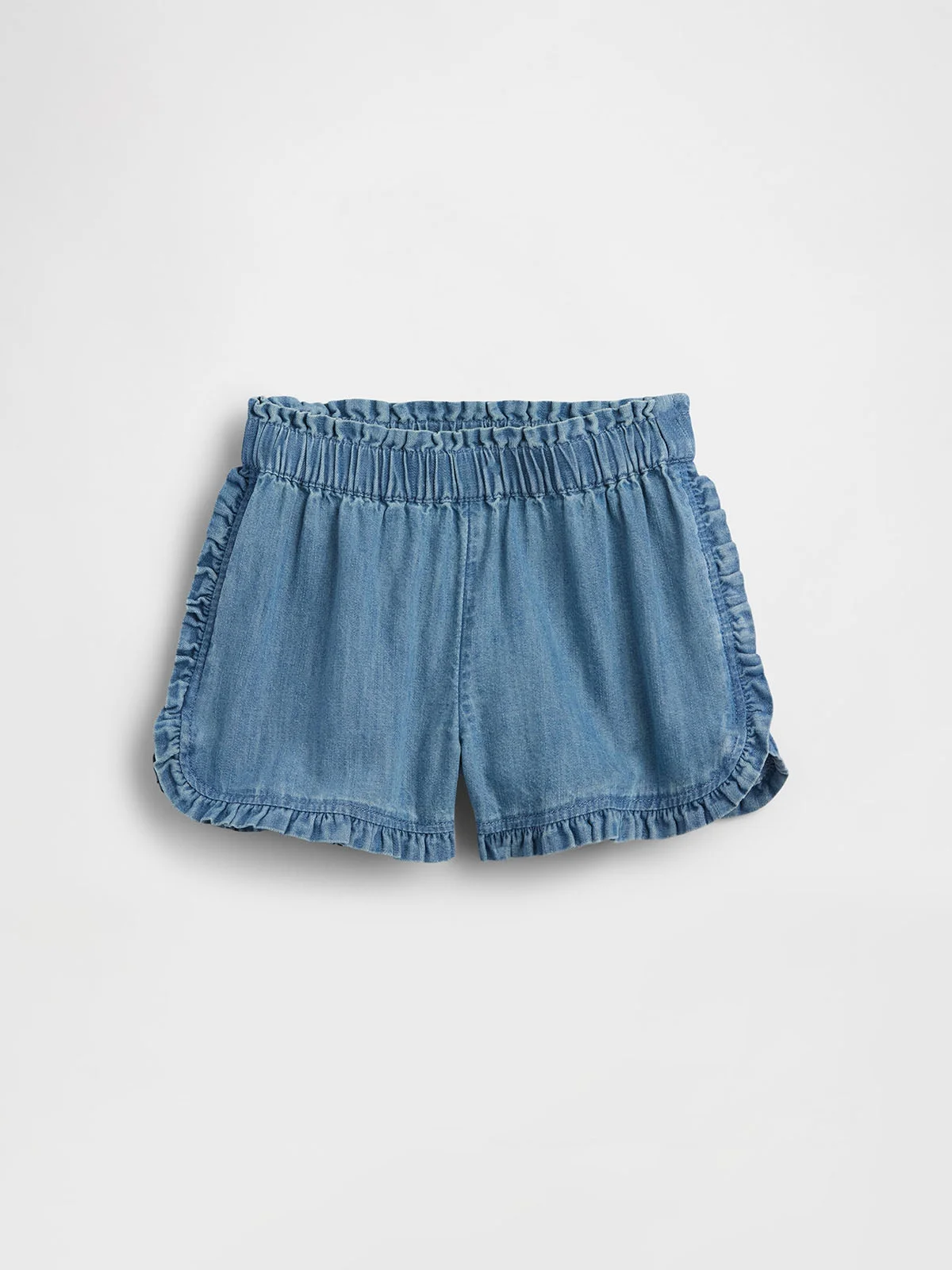 GAP Quần Short Jeans Em Bé Gái Toddler