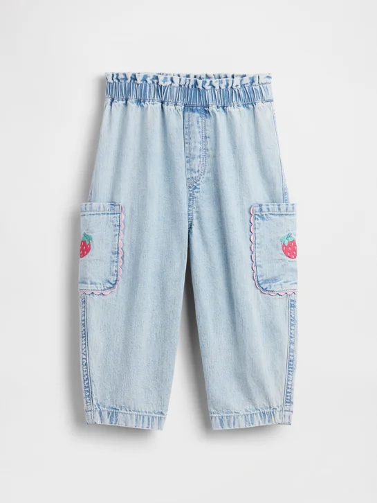 GAP Quần Jeans Dài Em Bé Gái Toddler
