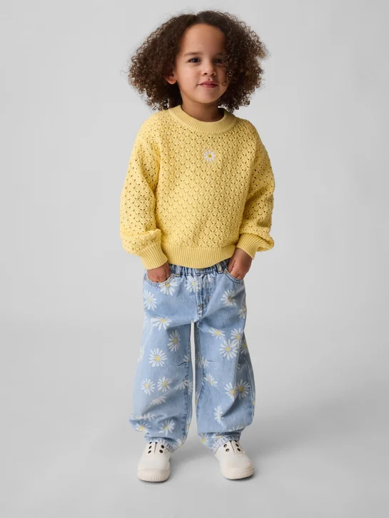 GAP Quần Jeans Dài Em Bé Gái Toddler