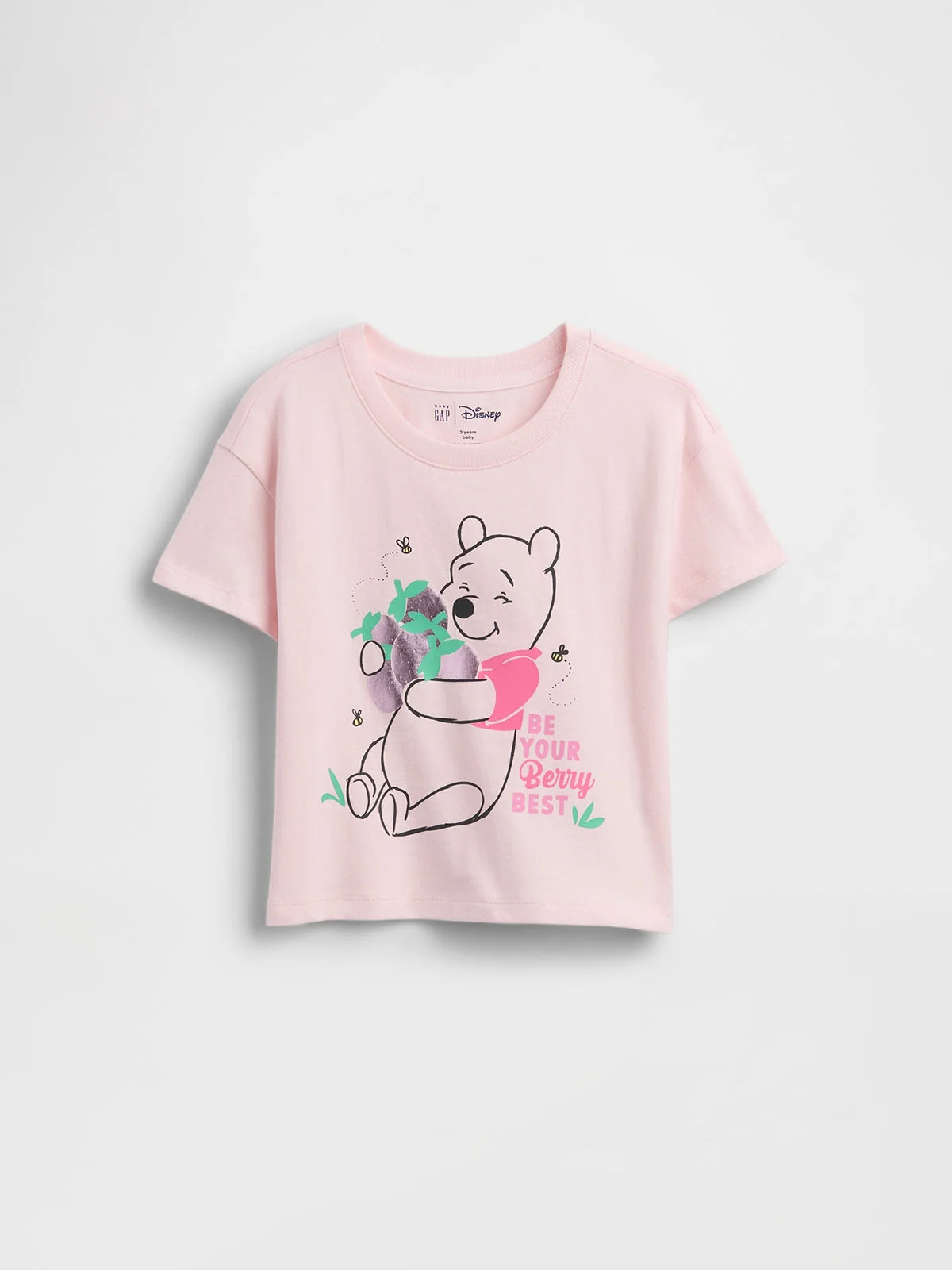 GAP Áo Thun Tay Ngắn Em Bé Gái Toddler