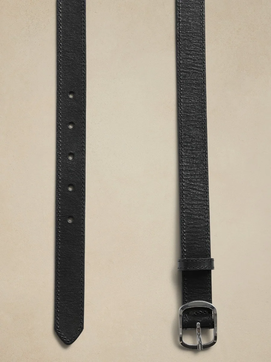 BANANA REPUBLIC Thắt Lưng Nữ Square Buckle Trouser Belt - Leather