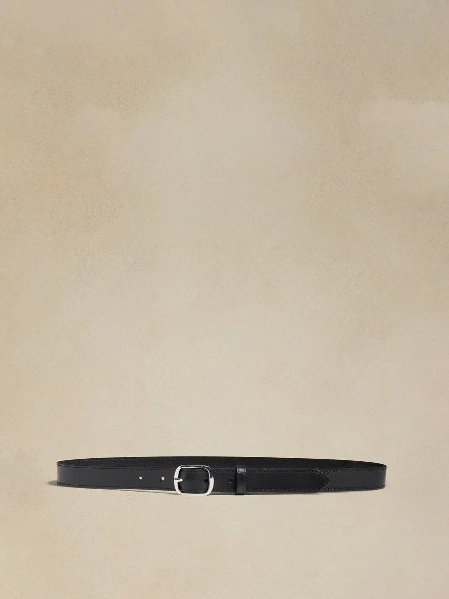 BANANA REPUBLIC Thắt Lưng Nữ Square Buckle Trouser Belt - Leather